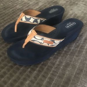 Coach flip flop sandal
